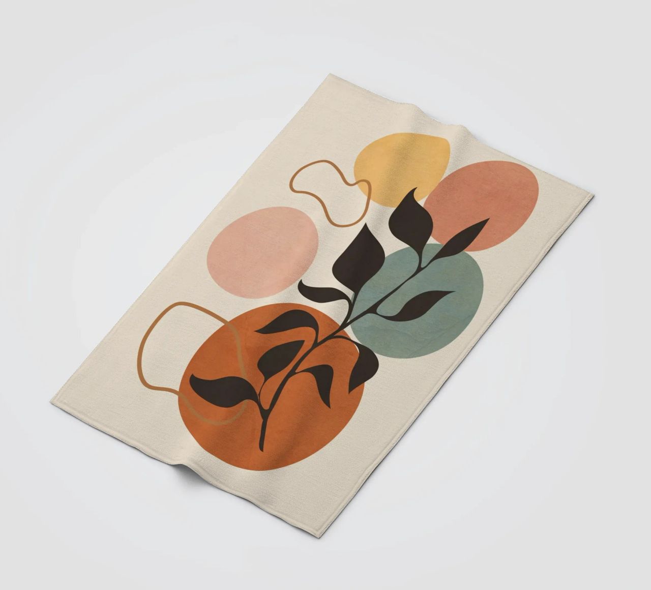 Abstract Minimal Shapes 23 coperta in pile da cityart