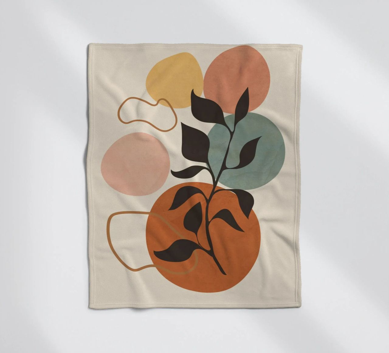 Abstract Minimal Shapes 23 coperta in pile da cityart