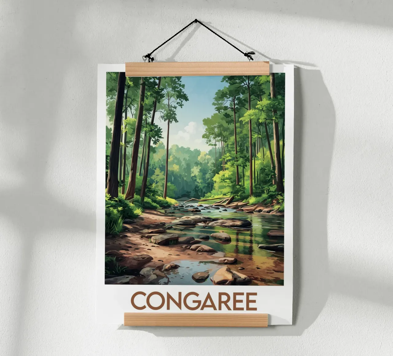 Parco nazionale di Congaree poster da Frame the World