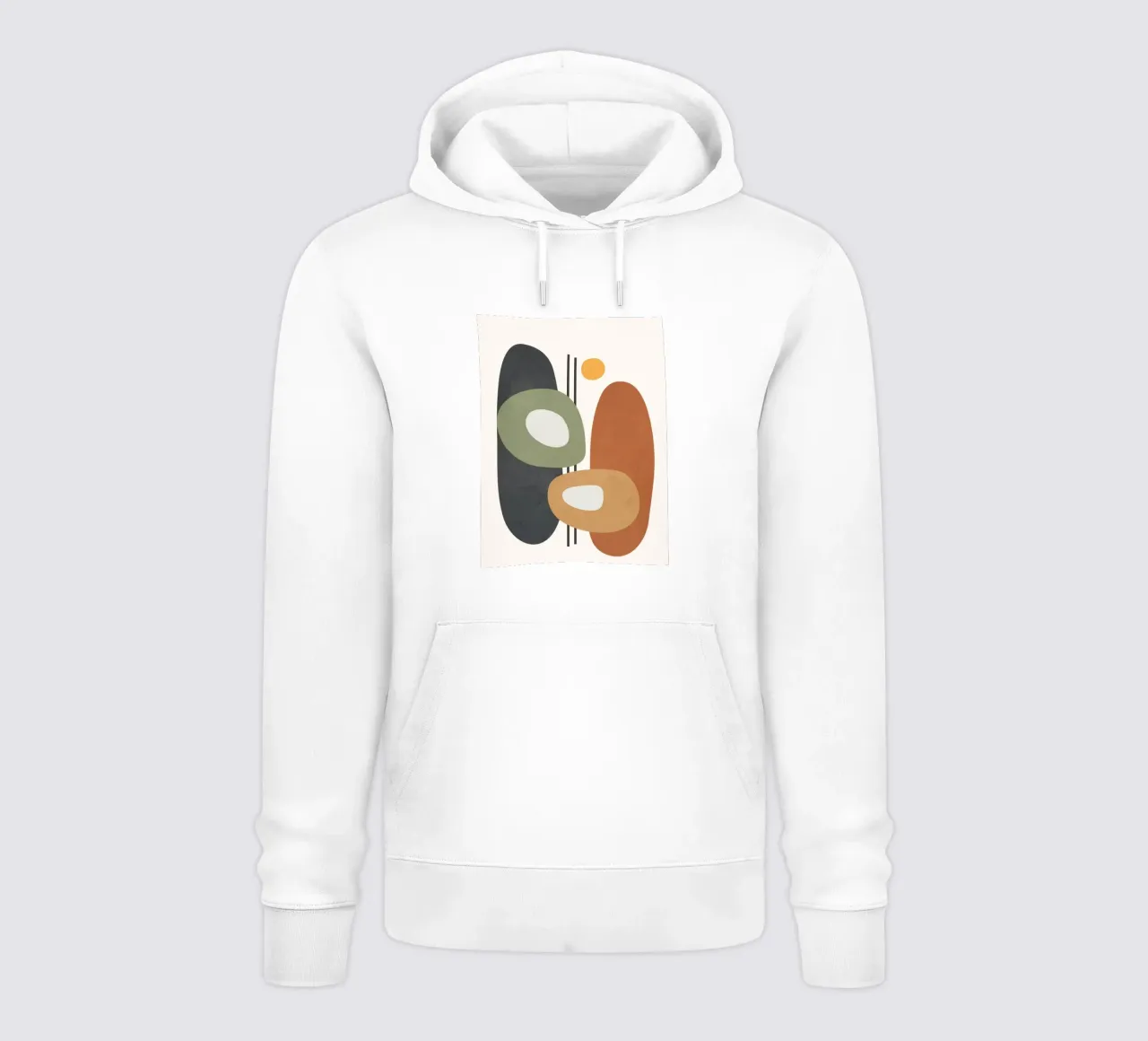 Modern Abstract Shapes 1 sudadera con capucha de cityart