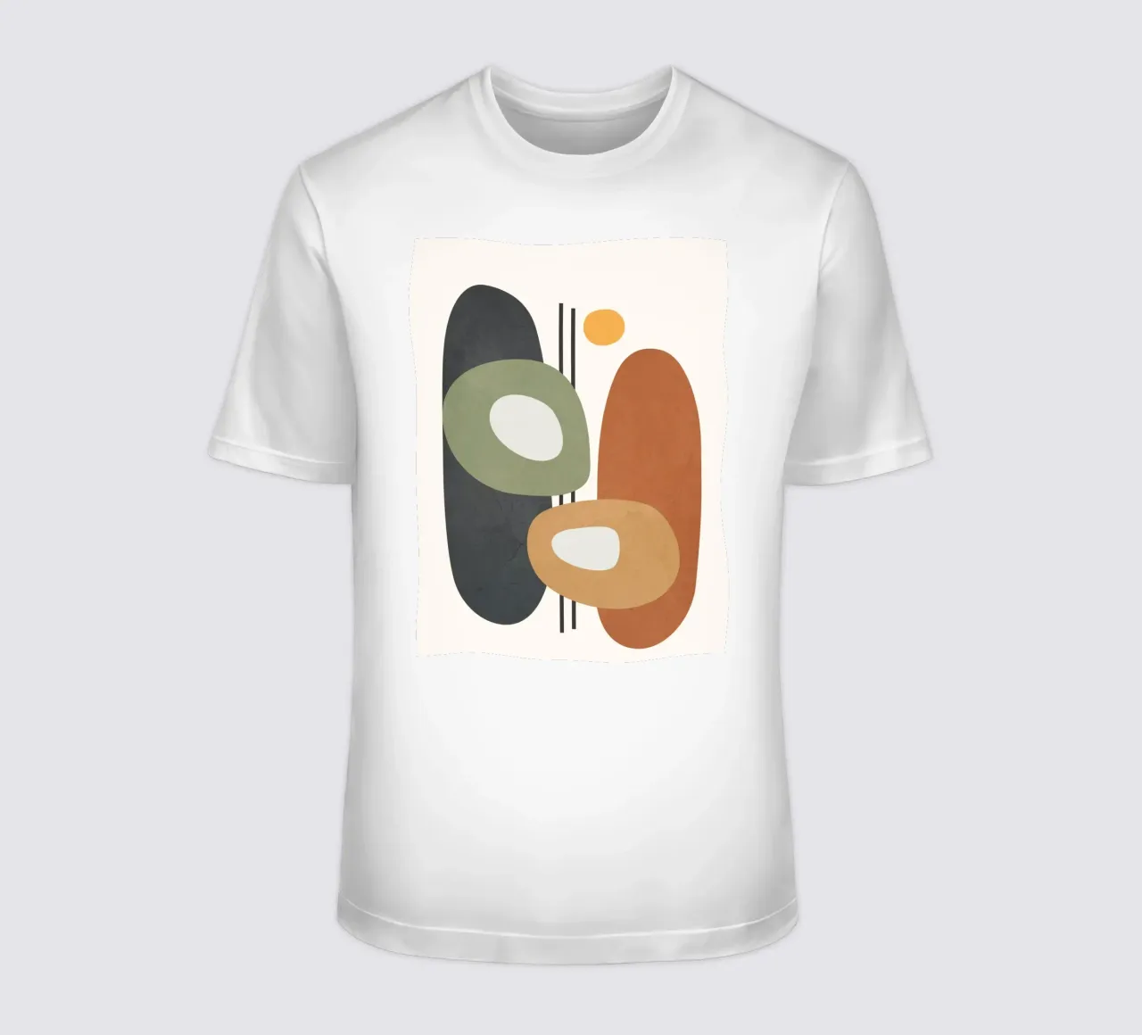 Modern Abstract Shapes 1 t-shirt da cityart