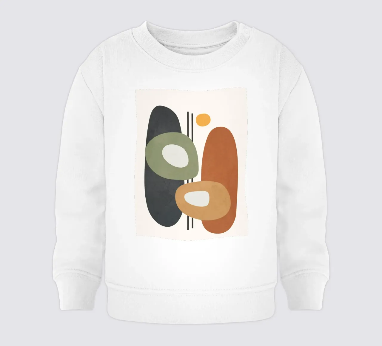 Modern Abstract Shapes 1 sudadera de bebé de cityart