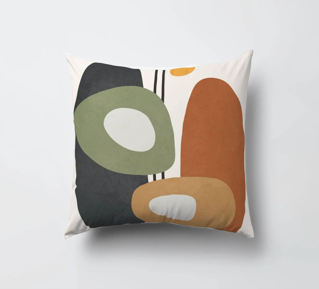 Modern Abstract Shapes 1 cuscino da cityart