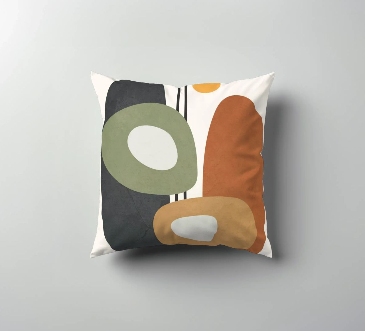 Modern Abstract Shapes 1 cuscino da cityart
