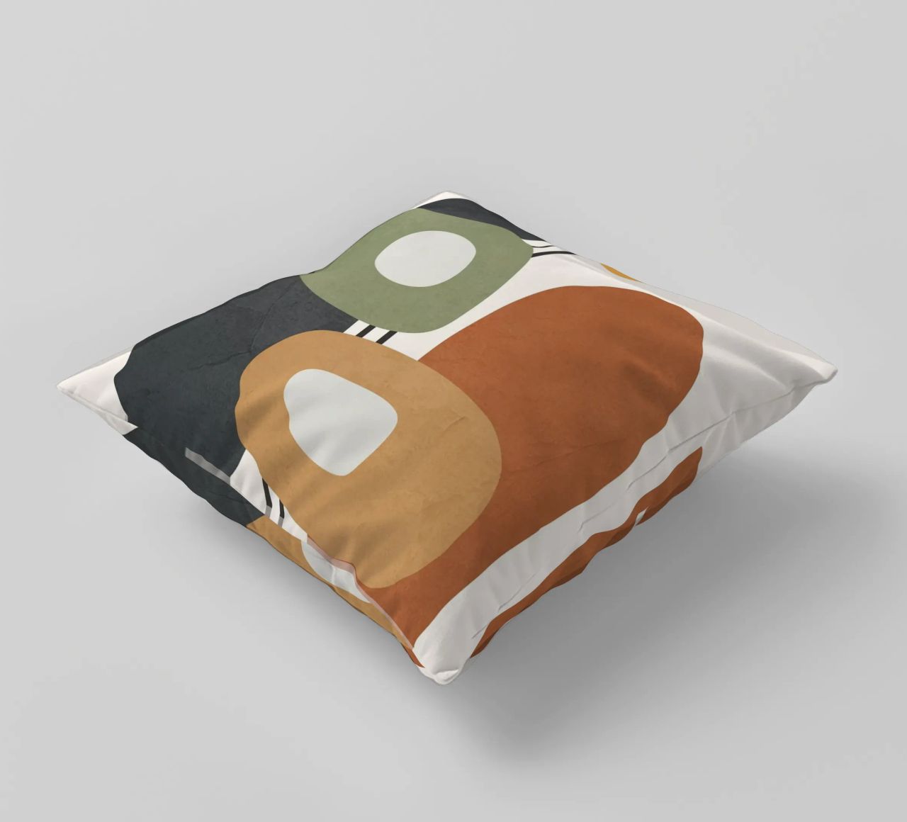 Modern Abstract Shapes 1 cuscino da cityart