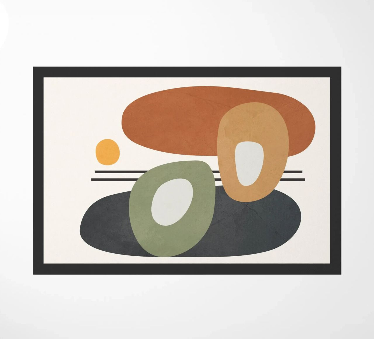 Modern Abstract Shapes 1 zerbino da cityart