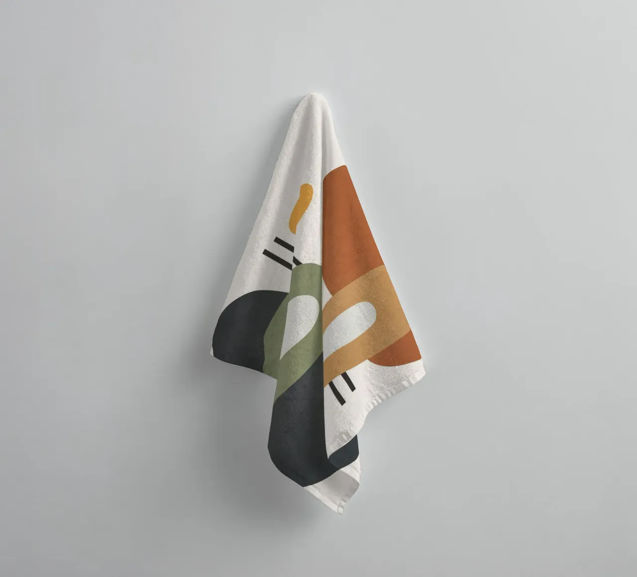 Modern Abstract Shapes 1 toalla de baño de cityart