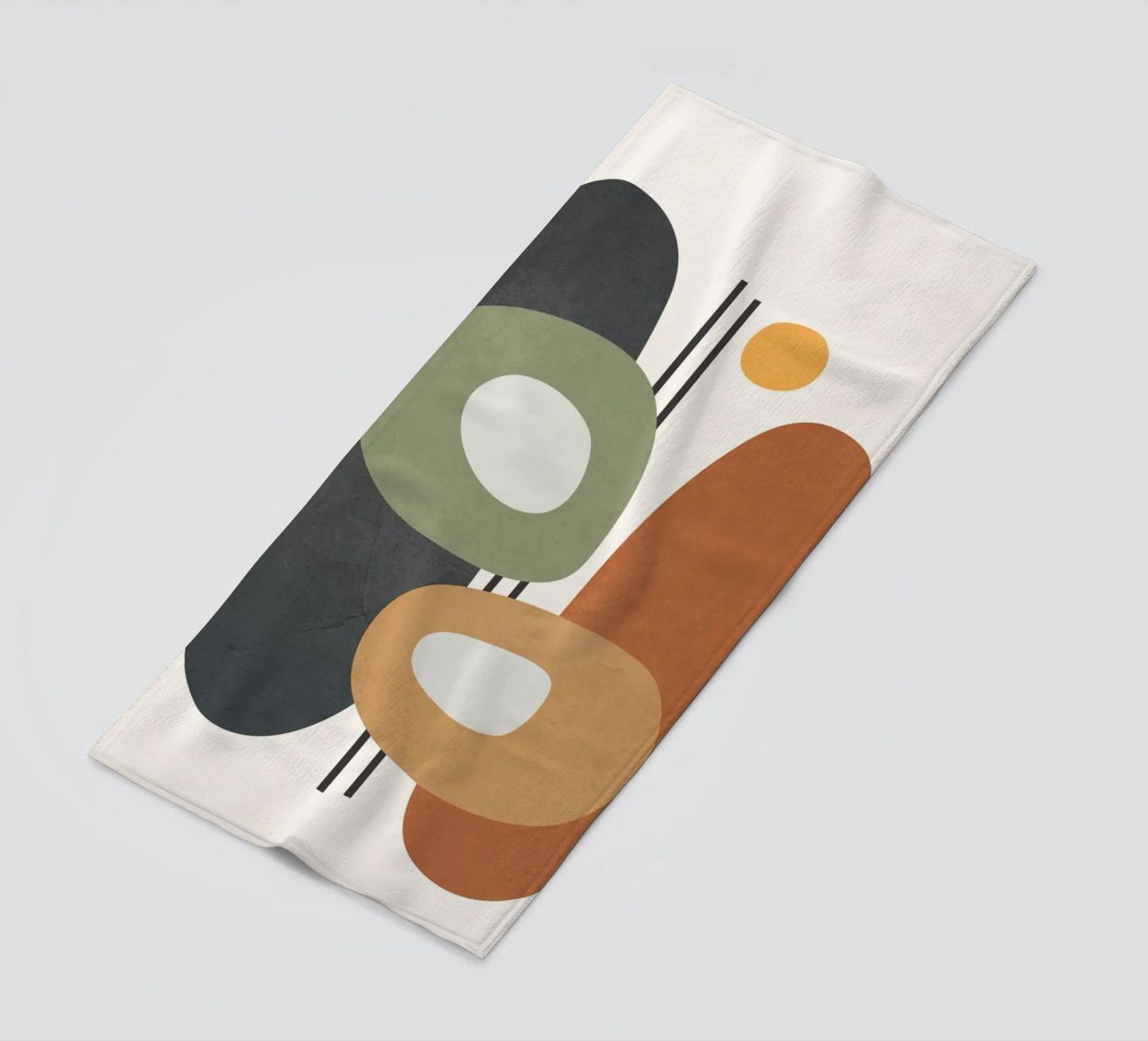 Modern Abstract Shapes 1 telo mare da cityart