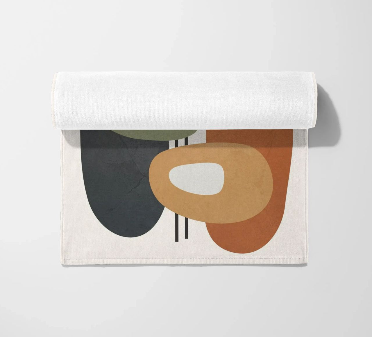 Modern Abstract Shapes 1 telo mare da cityart