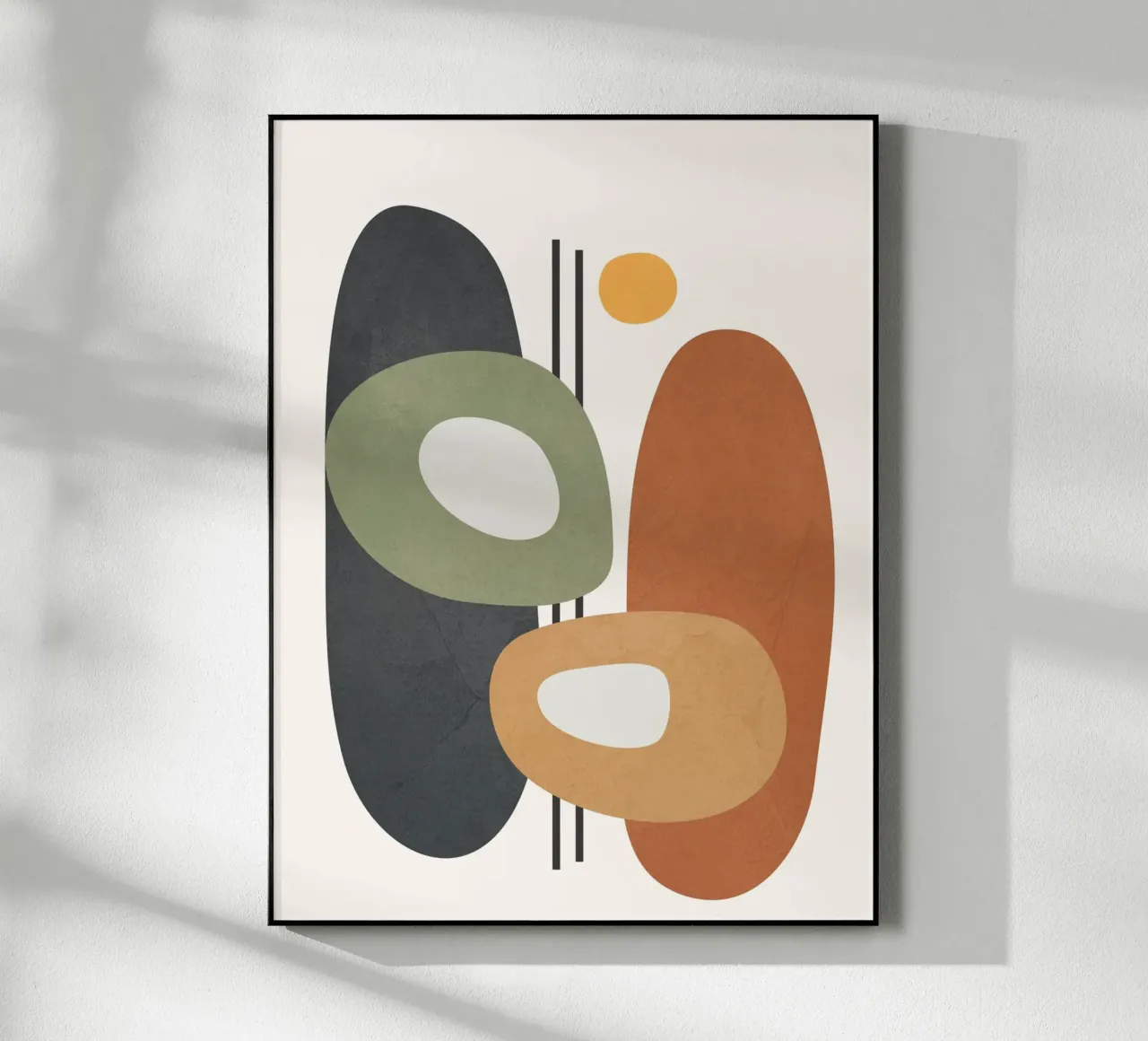 Modern Abstract Shapes 1 plexiglass da cityart