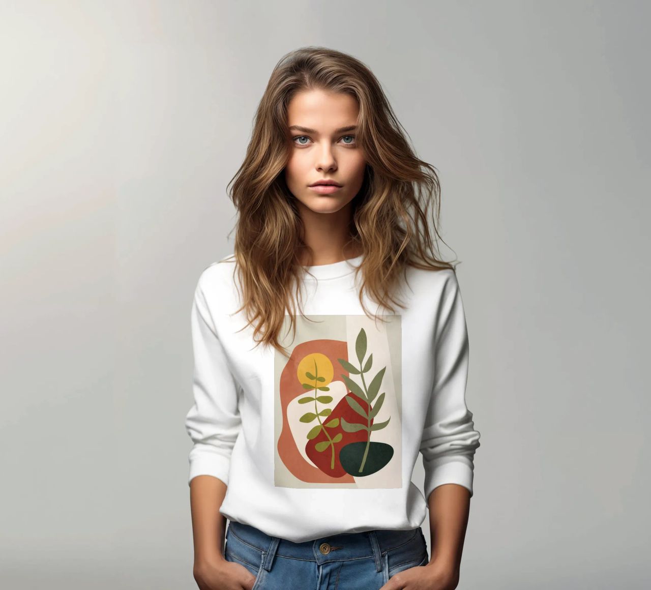 Two Abstract Branches sudadera de cityart