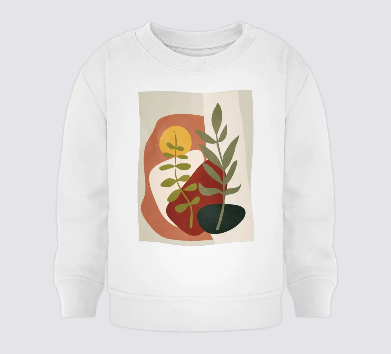 Two Abstract Branches felpa neonato da cityart