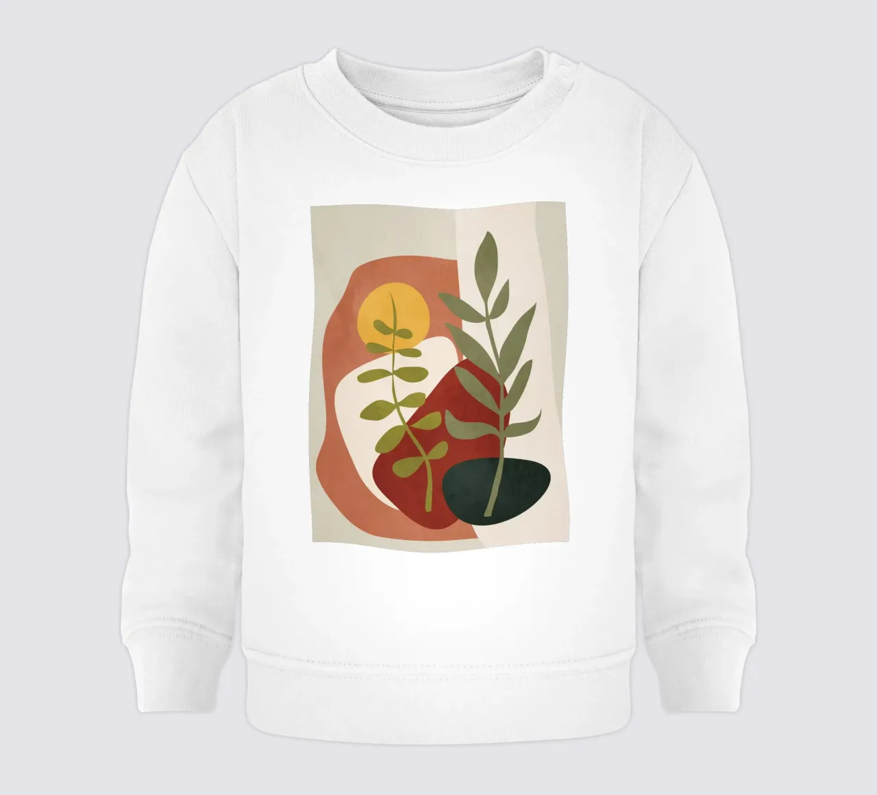 Two Abstract Branches sudadera de bebé de cityart