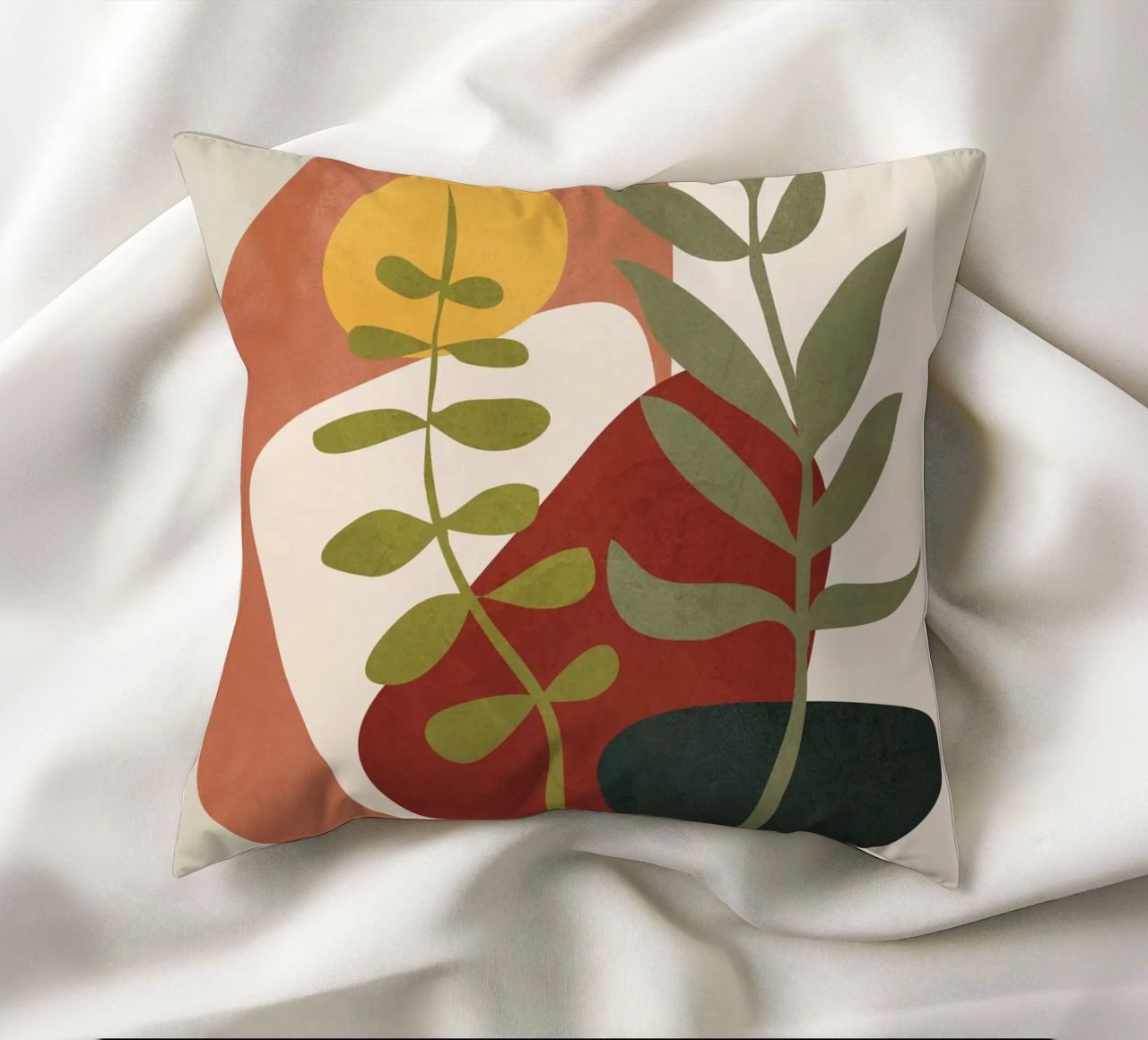 Two Abstract Branches cuscino da cityart