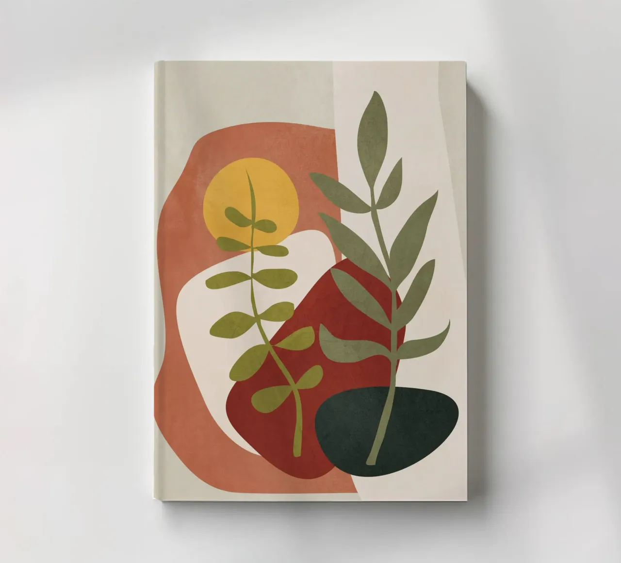 Two Abstract Branches notebook by cityart