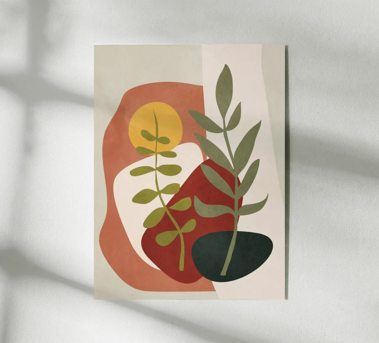 Two Abstract Branches plexiglass da cityart