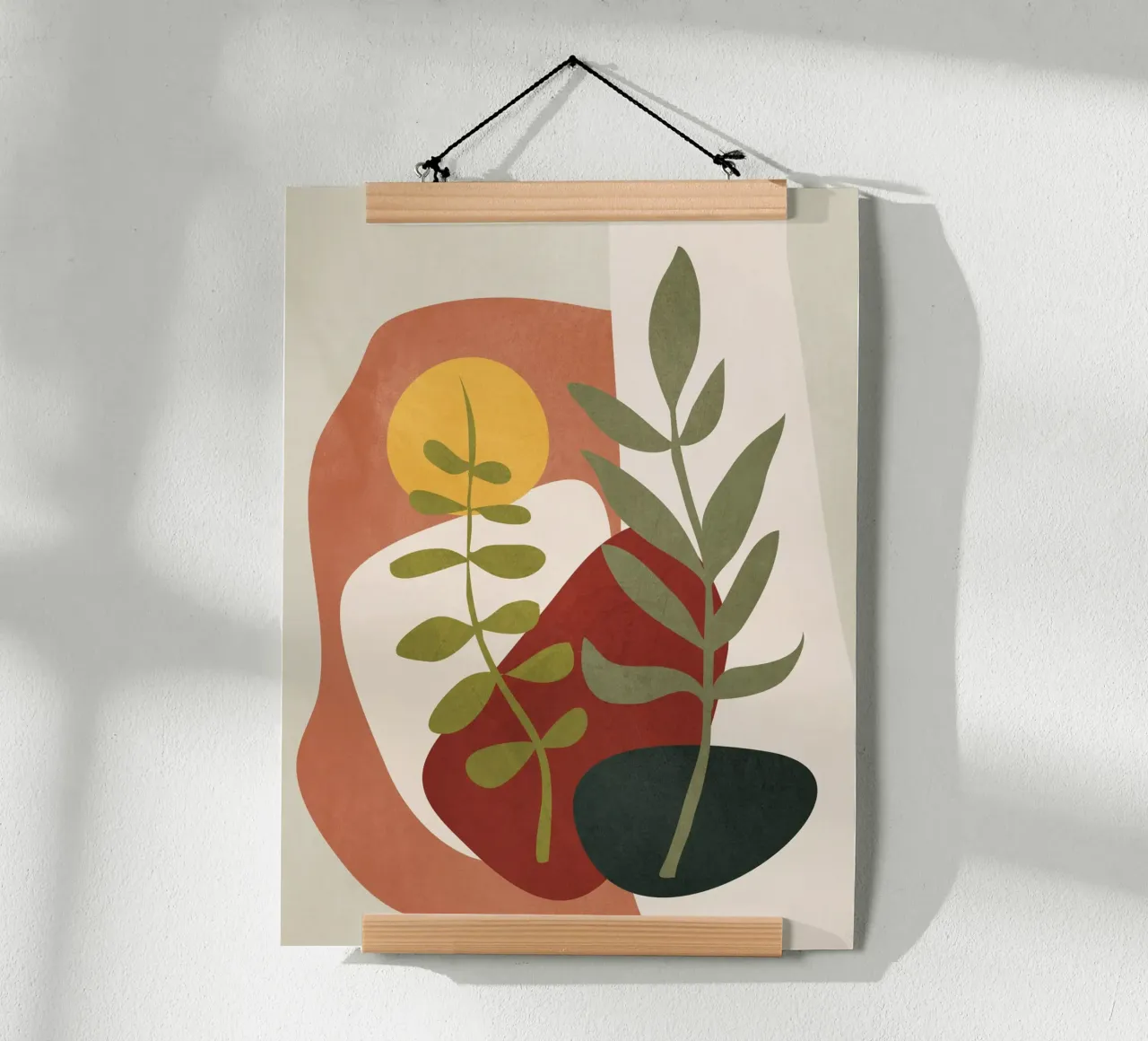 Two Abstract Branches poster da cityart