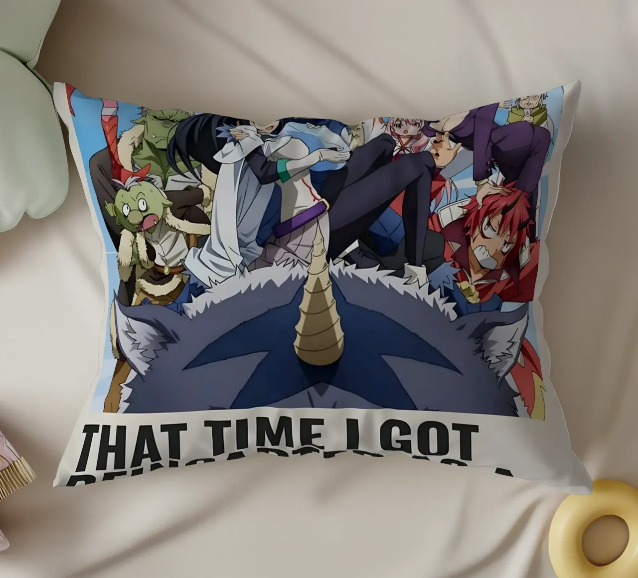 THAT TIME I GOT REINCARTED AS A SLIME 2018 cuscino da Totoya