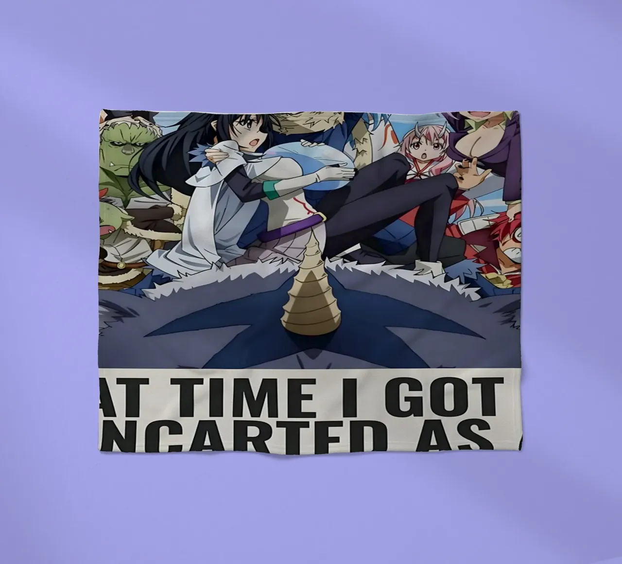 THAT TIME I GOT REINCARTED AS A SLIME 2018 coperta in pile da Totoya