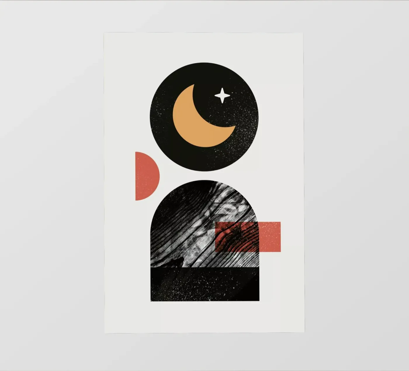 Texture Landscape 2 pellicola backlit da Chris Wharton