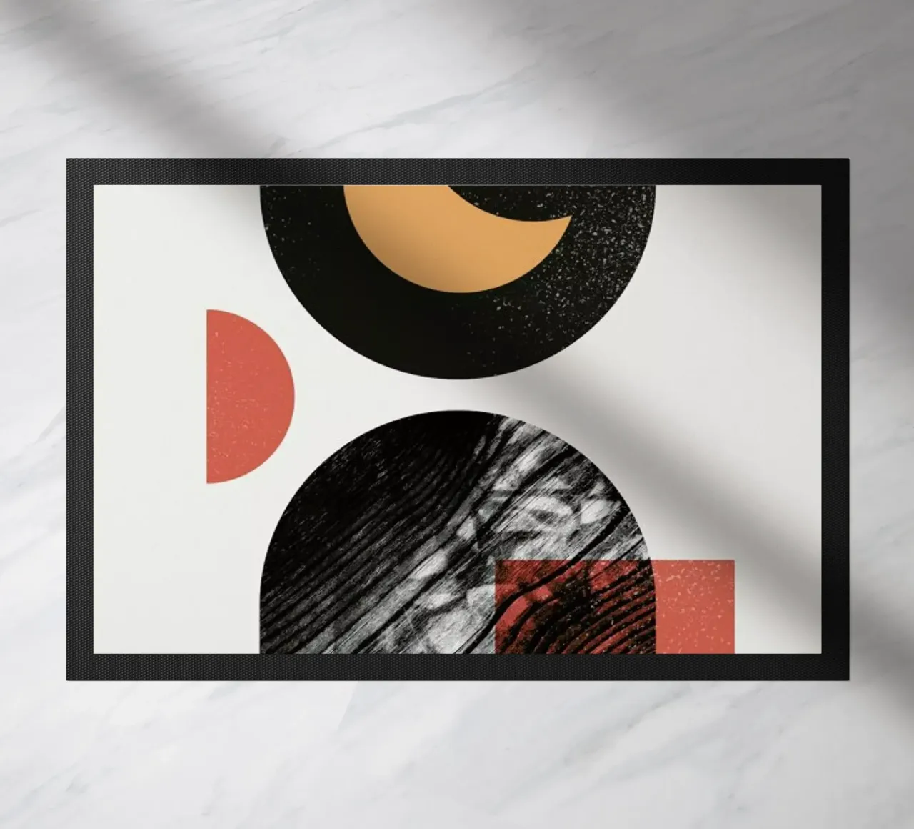 Texture Landscape 2 doormat by Chris Wharton