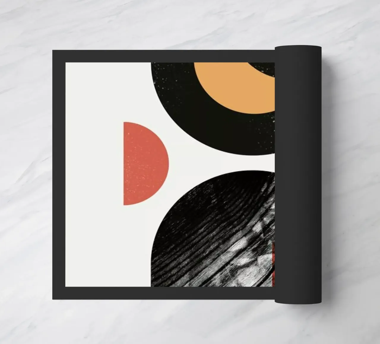 Texture Landscape 2 doormat by Chris Wharton