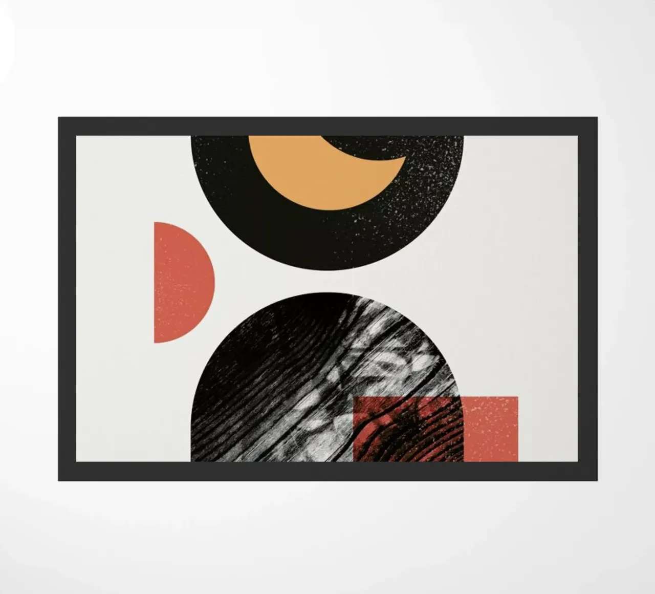 Texture Landscape 2 doormat by Chris Wharton