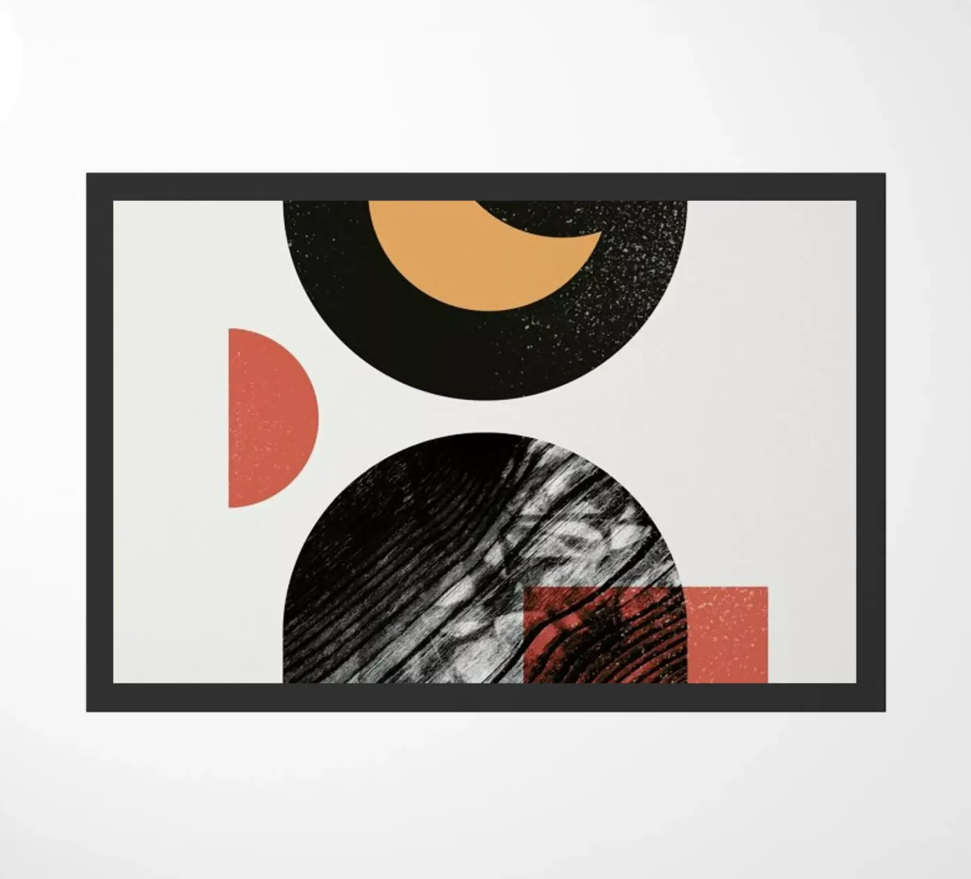 Texture Landscape 2 deurmat van Chris Wharton