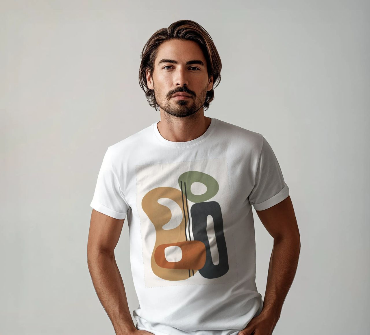 Modern Abstract Shapes 2 t-shirt da cityart