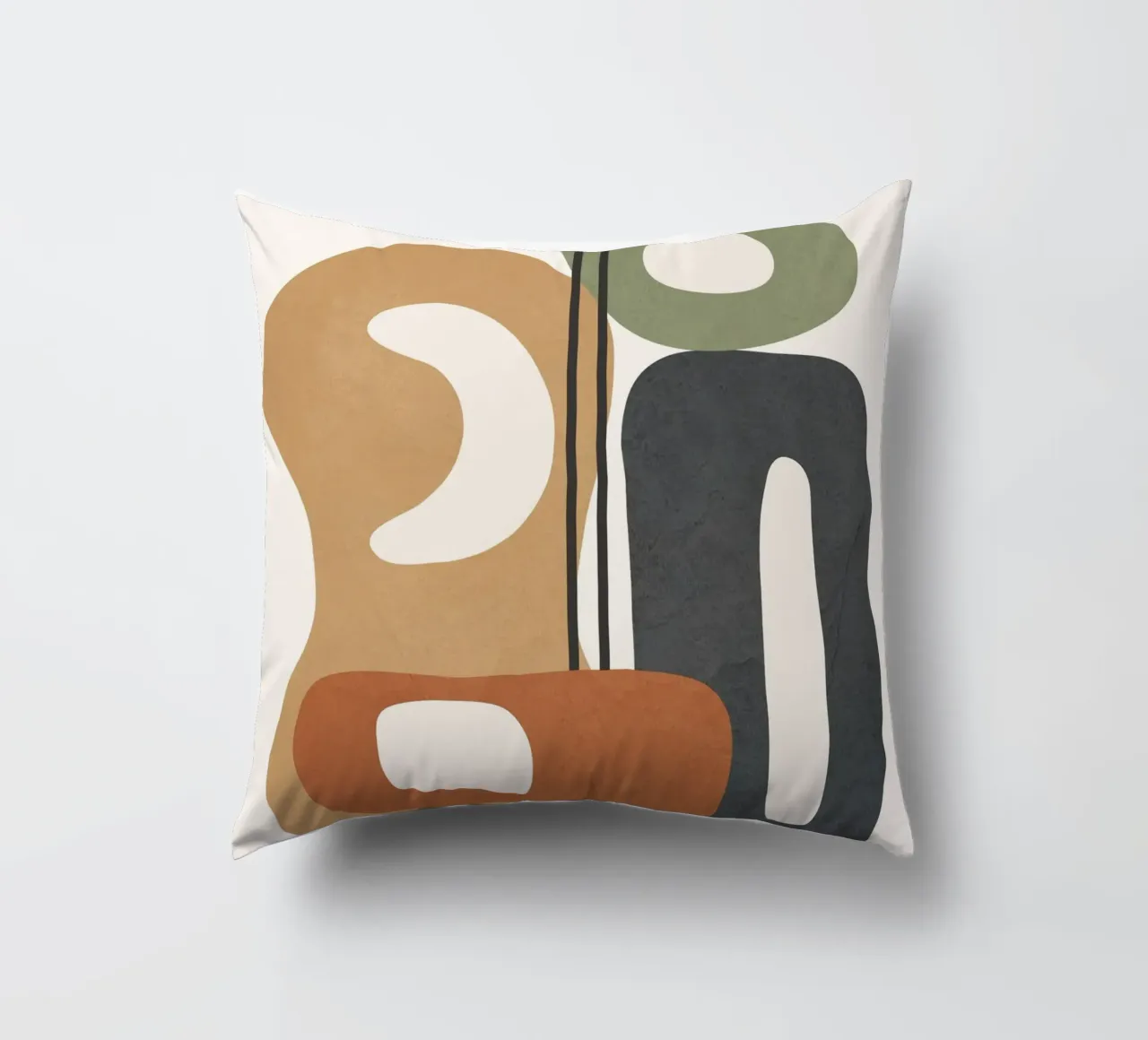 Modern Abstract Shapes 2 cuscino da cityart