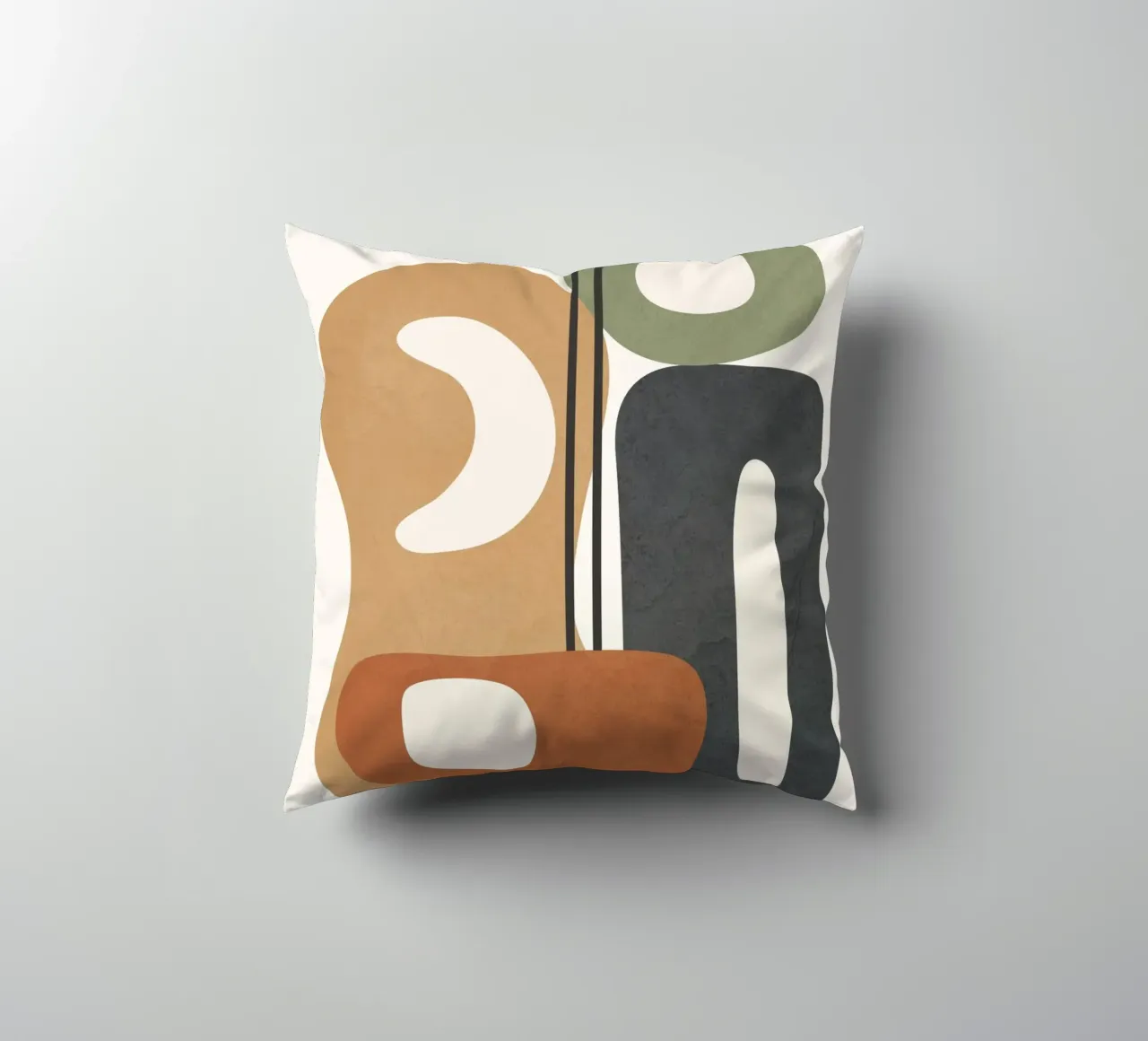 Modern Abstract Shapes 2 cuscino da cityart