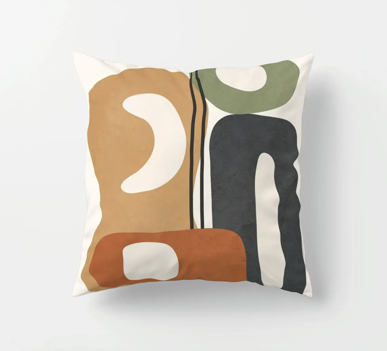 Modern Abstract Shapes 2 cuscino da cityart