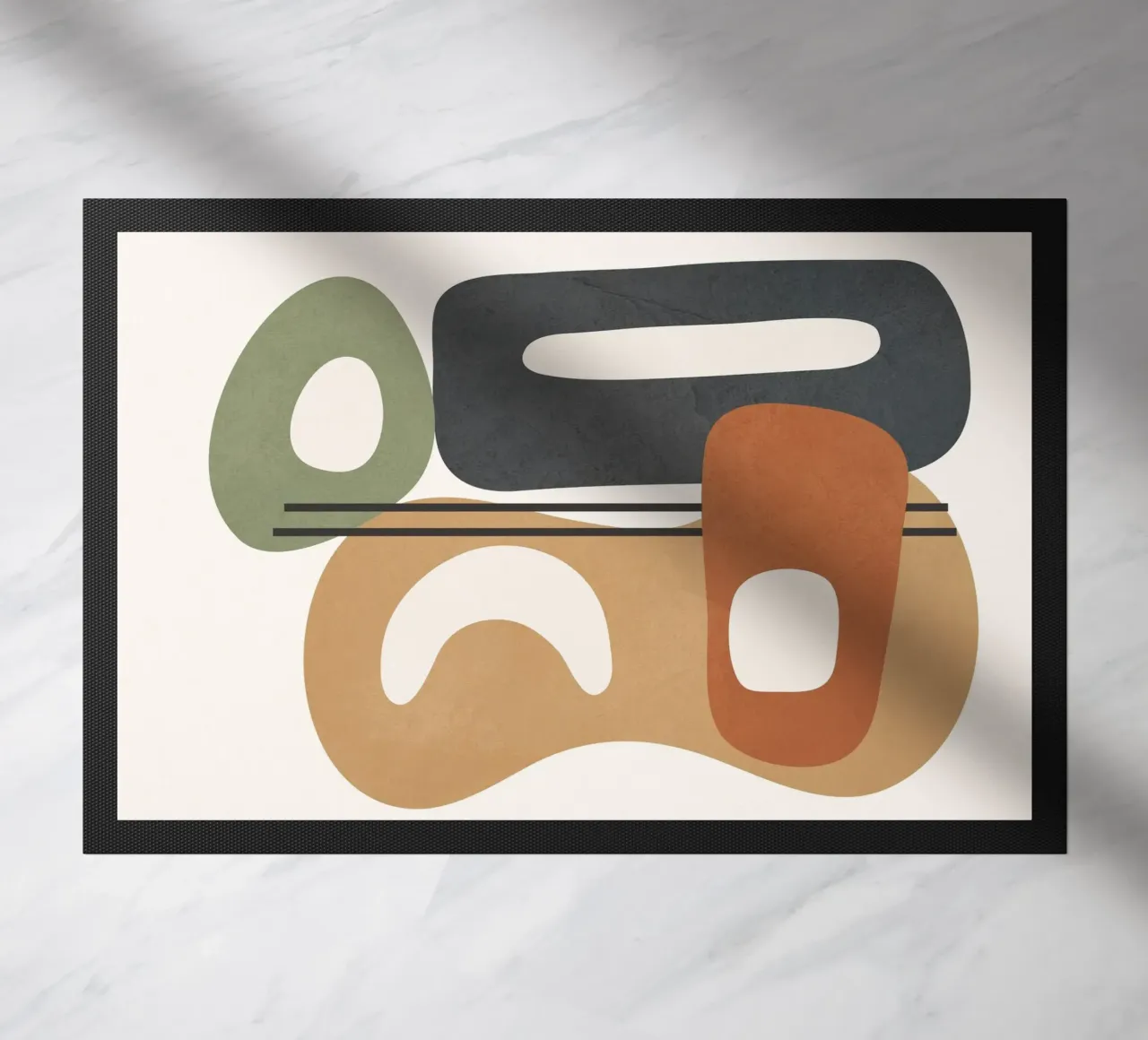 Modern Abstract Shapes 2 zerbino da cityart