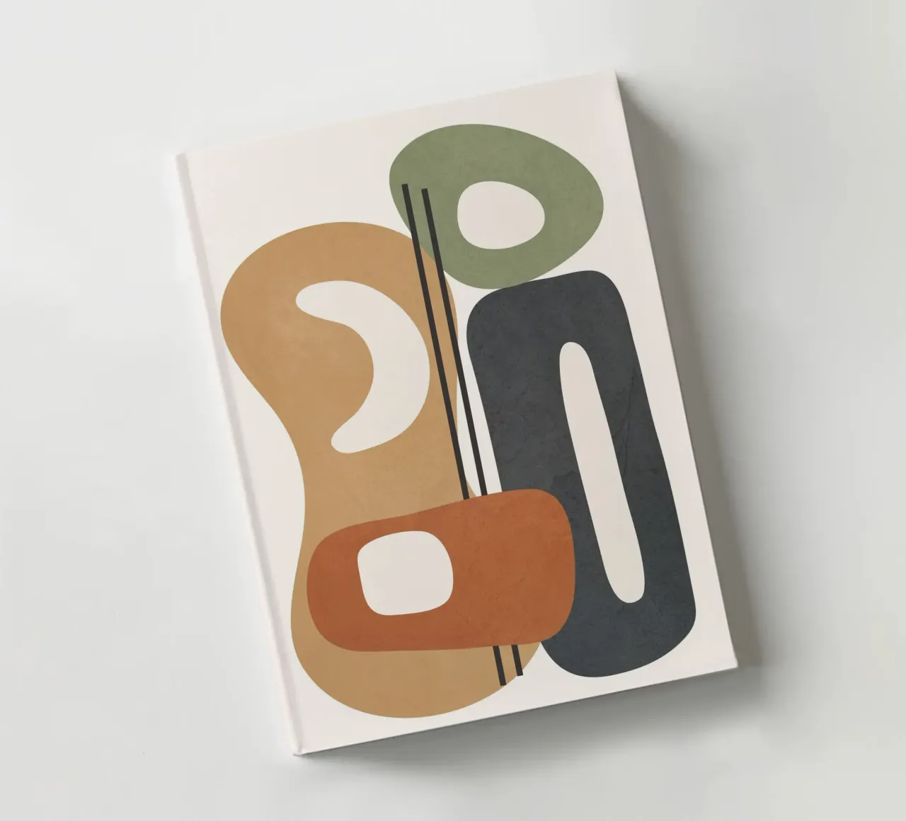 Modern Abstract Shapes 2 notitieboek van cityart