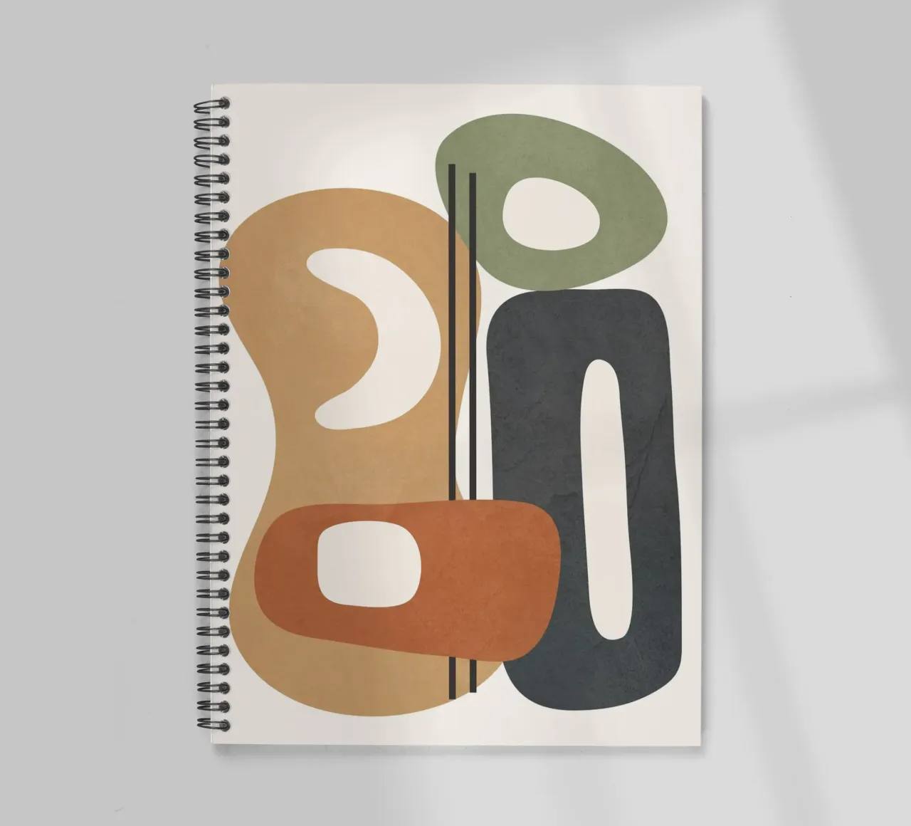 Modern Abstract Shapes 2 Ringbuch von cityart