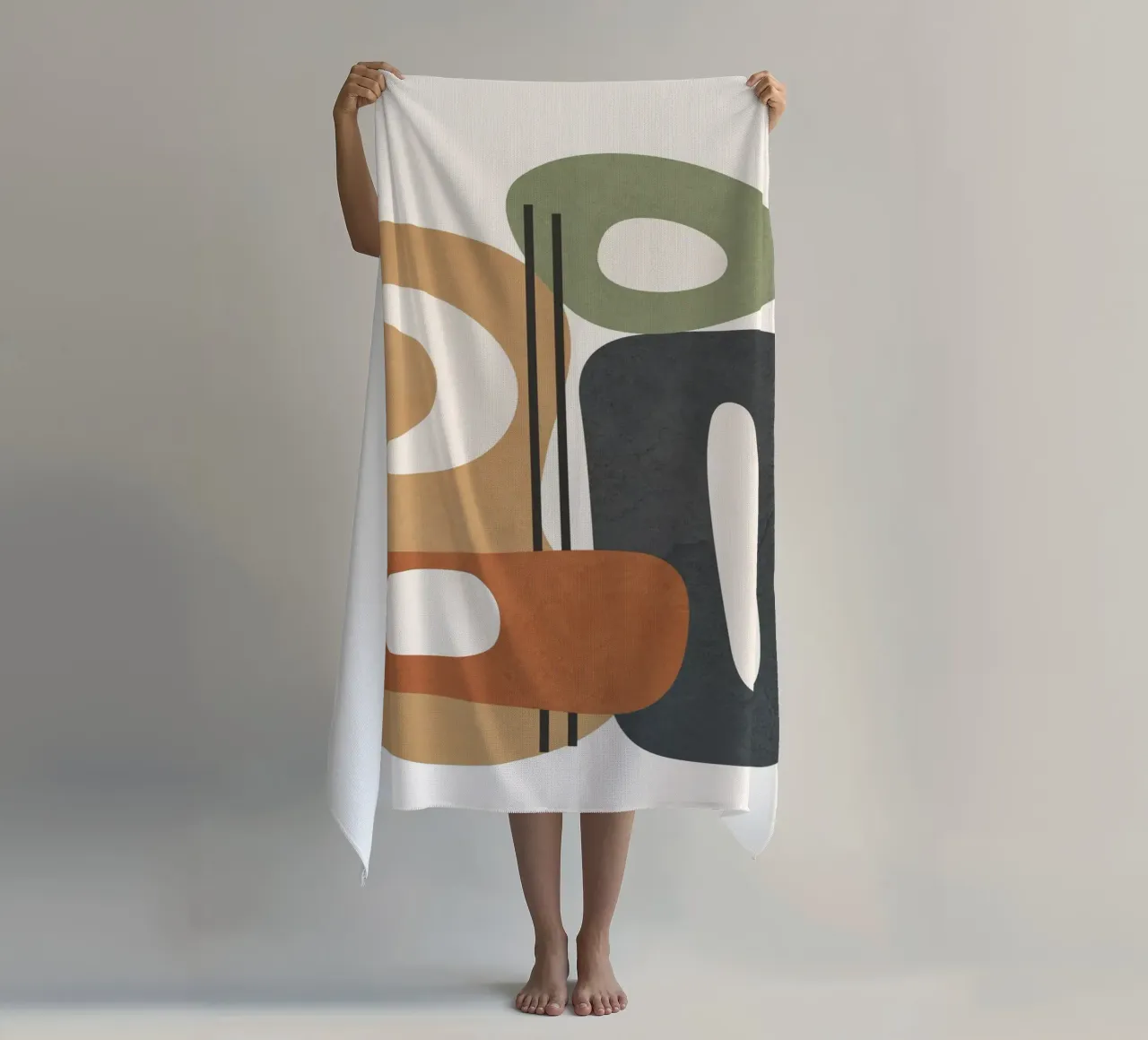 Modern Abstract Shapes 2 telo mare da cityart