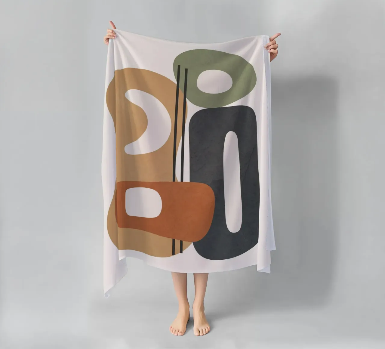 Modern Abstract Shapes 2 telo mare da cityart