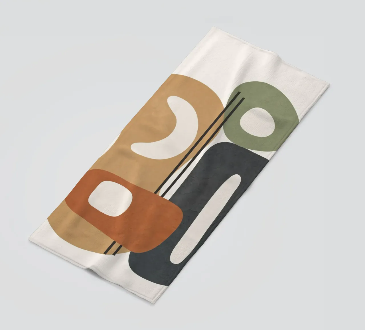 Modern Abstract Shapes 2 telo mare da cityart