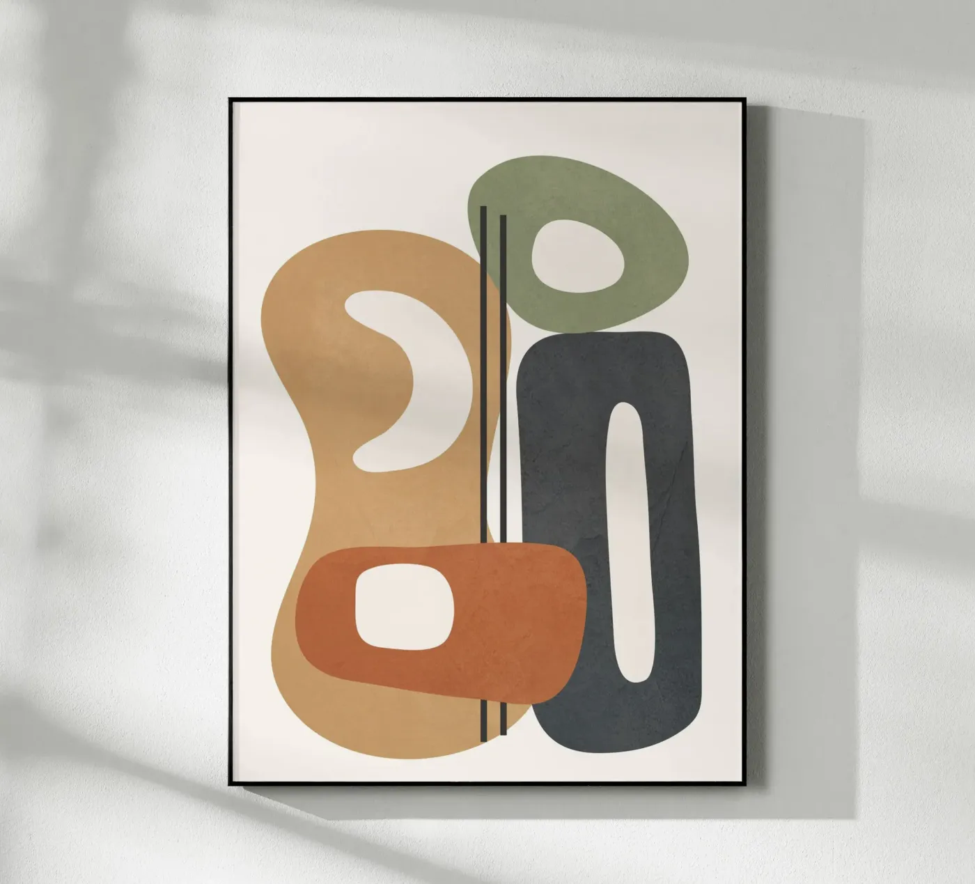 Modern Abstract Shapes 2 plexiglass da cityart