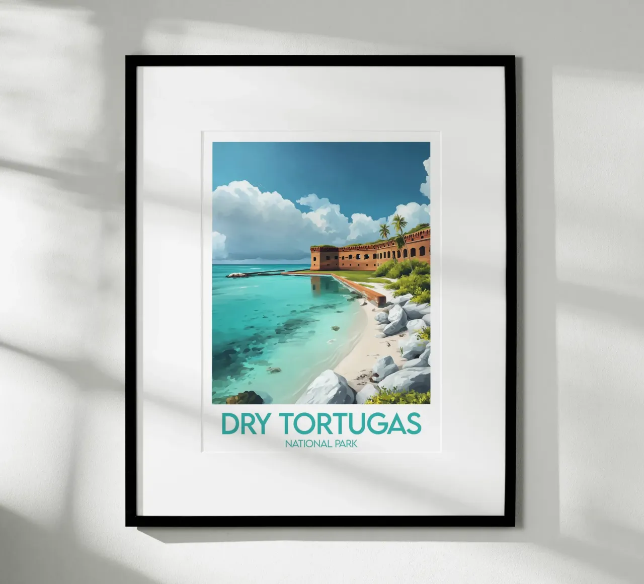 Parco Nazionale delle Dry Tortugas poster da Frame the World