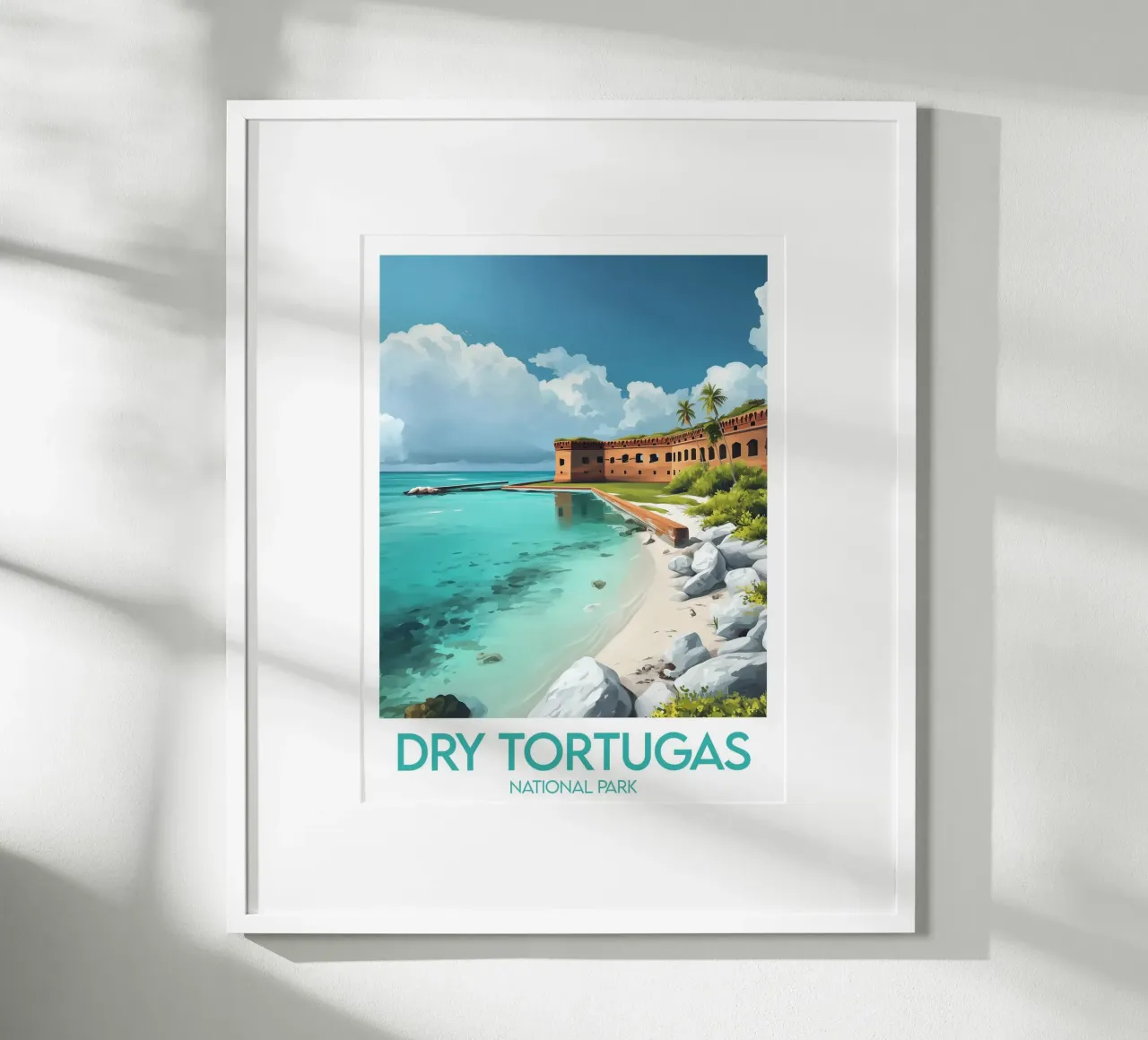 Parco Nazionale delle Dry Tortugas poster da Frame the World