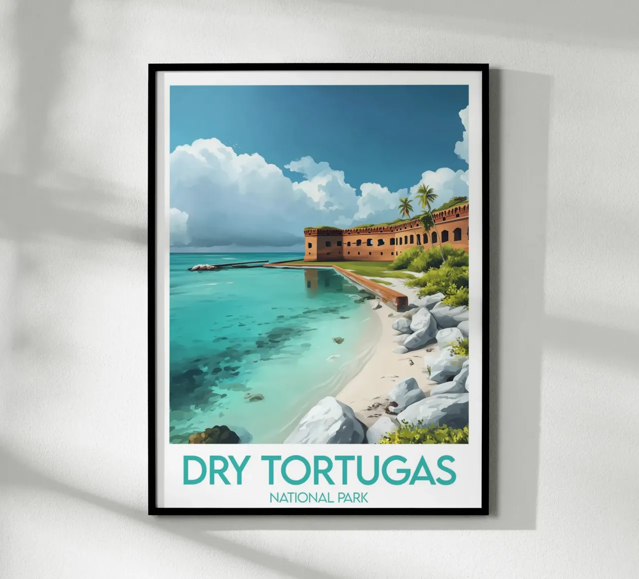 Parco Nazionale delle Dry Tortugas poster da Frame the World