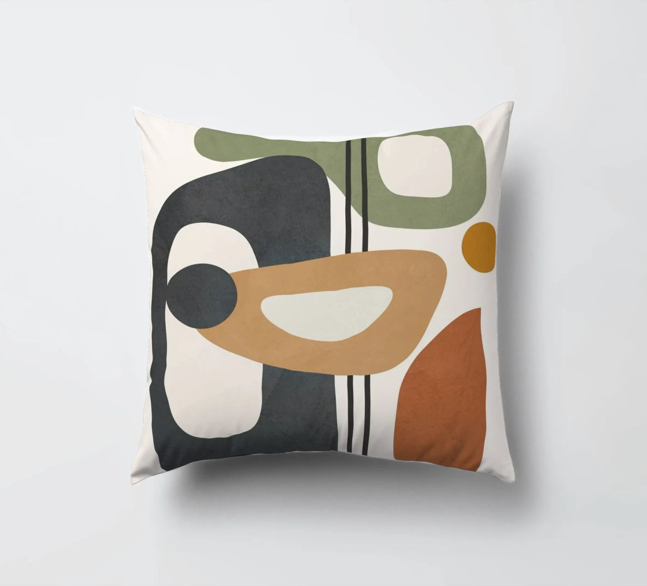 Modern Abstract Shapes 3 cuscino da cityart