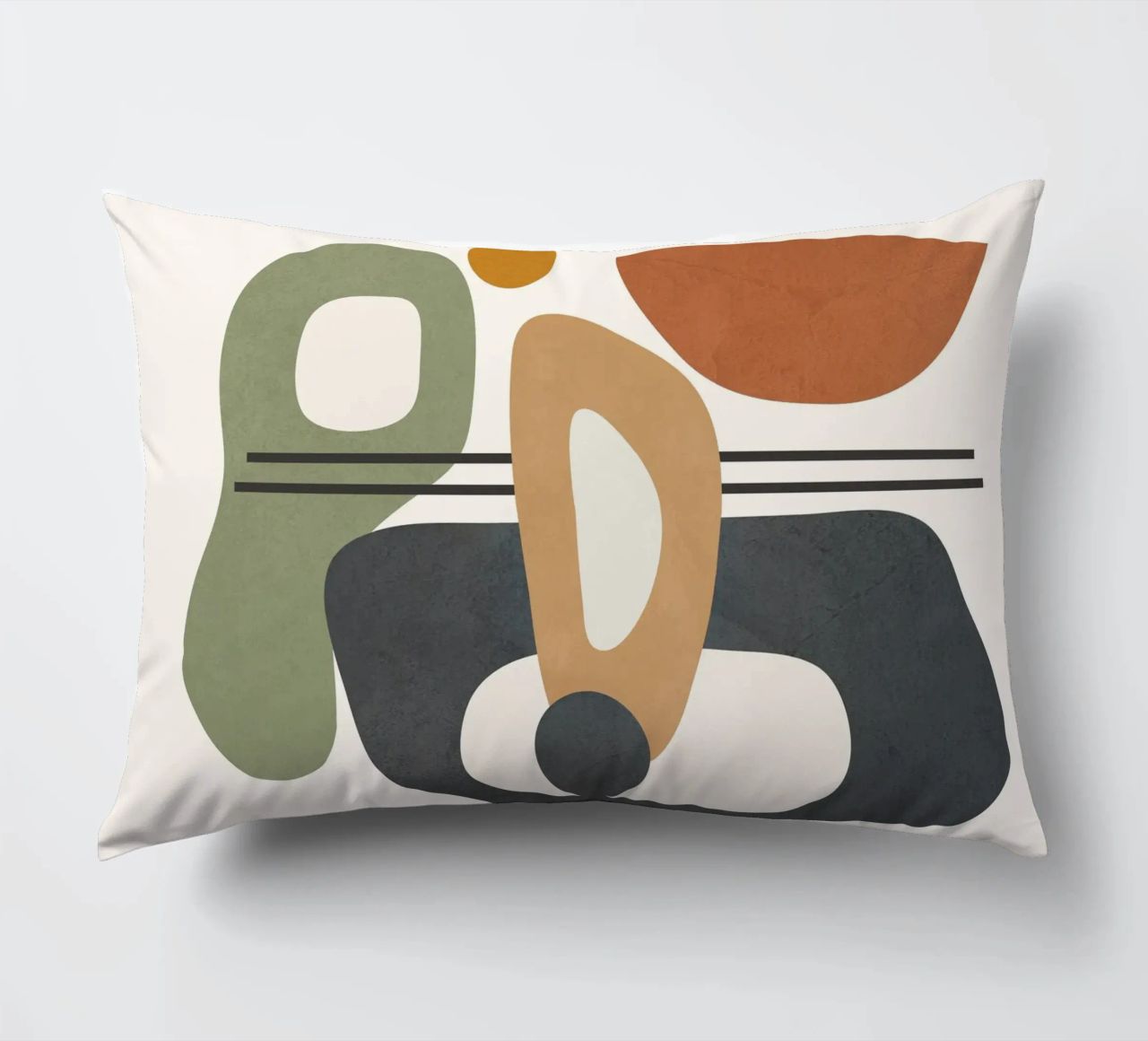 Modern Abstract Shapes 3 cuscino da cityart