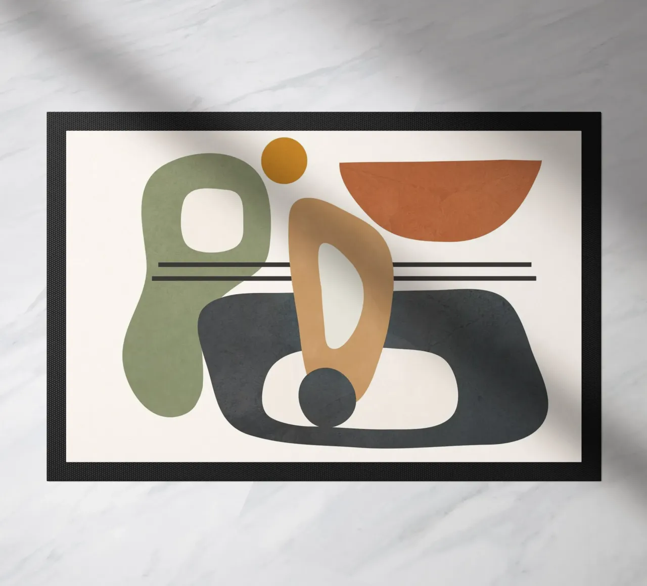 Modern Abstract Shapes 3 zerbino da cityart