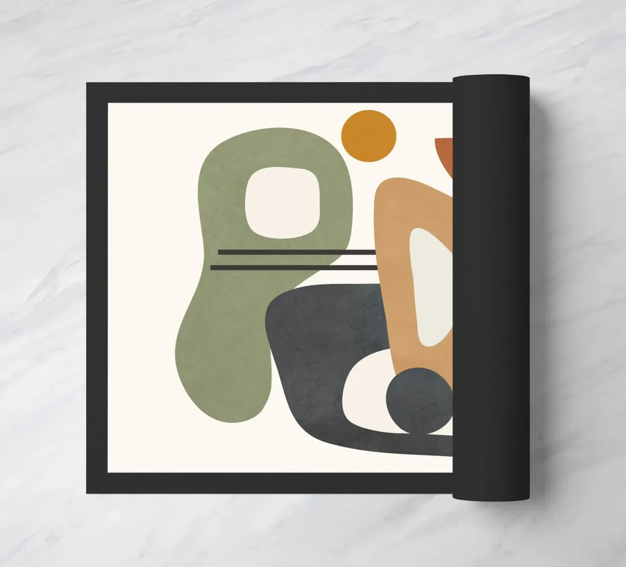 Modern Abstract Shapes 3 zerbino da cityart