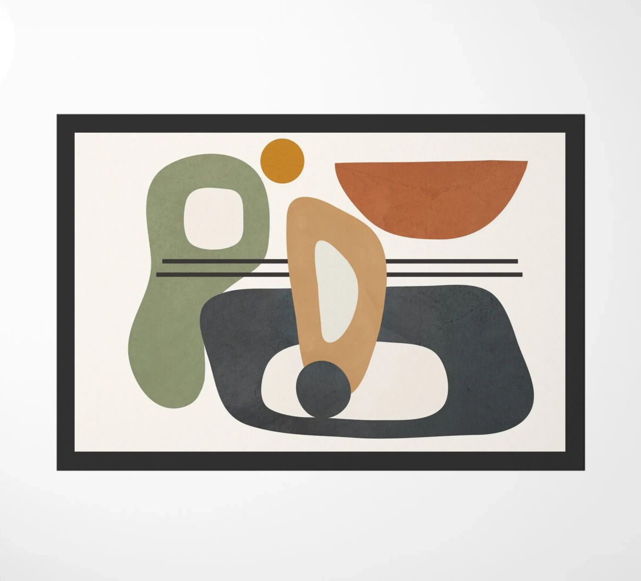Modern Abstract Shapes 3 zerbino da cityart