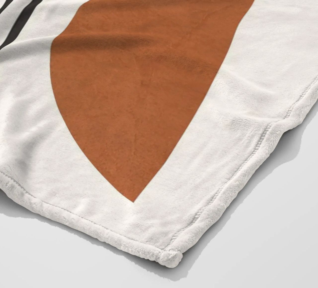 Modern Abstract Shapes 3 coperta in pile da cityart