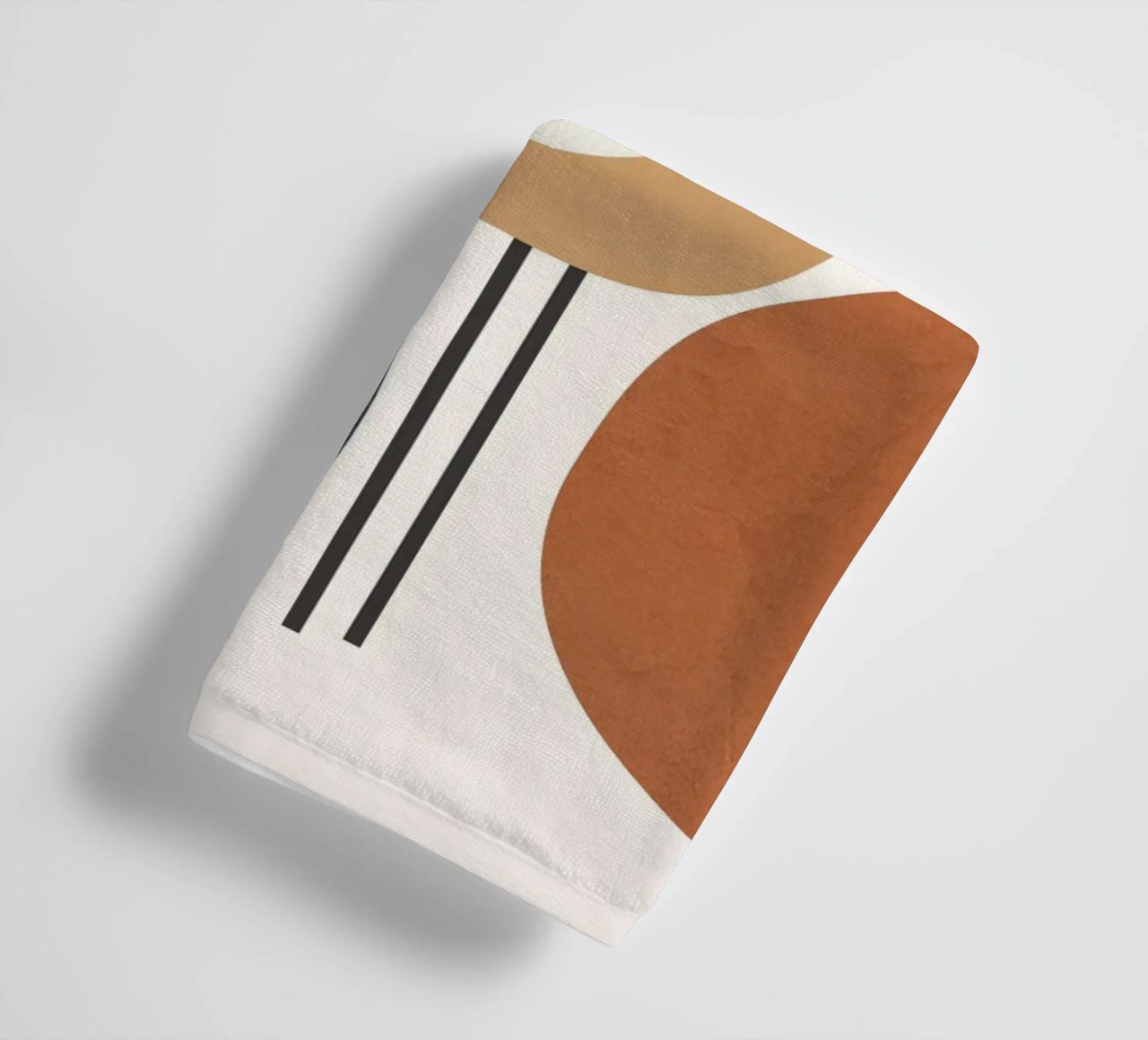 Modern Abstract Shapes 3 asciugamano da bagno da cityart