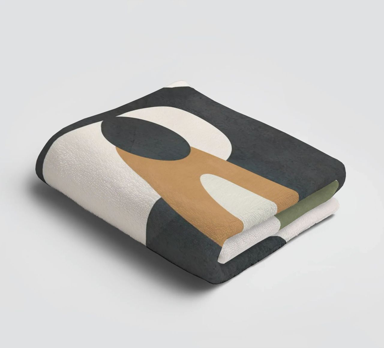Modern Abstract Shapes 3 asciugamano da bagno da cityart